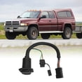 thumbnail image 4 of Trailer Tow Harness, 20135 7 Pin 4 Pin  Conductivity Hard Wearing Pure Copper Multi Plug Trailer Wiring Harness Multifunctional  For RVs, 4 of 8