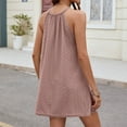 thumbnail image 7 of Blczomt Casual Womens Summer Dresses Halter Beach Tank Dress Loose Fit 2025 Pink Womens Fashion 2025, 7 of 7
