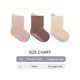 thumbnail image 2 of Laklulu 3 pares de calcetines cálidos antideslizantes para bebés, calcetines gruesos de invierno para bebés y niños con agarres para niñas, calcetines antideslizantes, 2 of 5