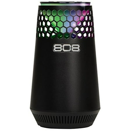 UPC 044476126819 product image for 808 Audio HEX LIGHT 360-degree Portable Speaker with Bluetooth - Black | upcitemdb.com