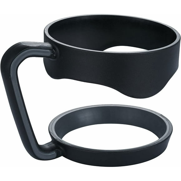 Cup holder handle for 30 oz Rambler Rtic cup and many others, black
