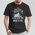 thumbnail image 2 of Duck Hunting with Dad T-Shirt – Dog and Dad Duck Hunting Shirt, Hunter Gift for Men, Waterfowl Hunting Tee, Father's Day Outdoor Shirt, 2 of 3