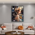 thumbnail image 2 of Hilo Algodón Ecológico Bordado Punto Cruz Dream Girl 11CT 50x65cm, 2 of 9