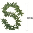 thumbnail image 3 of Ganfancp 2Pc 6Ft Guirnalda Artificial de Navidad para Decoraciones de Navidad Al Aire Libre o de Interior Jardín Artificial o Chimeneas Artículos En Liquidación 2X Ratán, 3 of 7