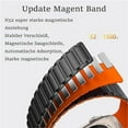 thumbnail image 2 of XIHAMA Silicone Magnetic Bands Compatible with Apple Watch Band 49mm 45mm 44mm 42mm 41mm 40mm 38mm Thin Silicone Strong Magnet Link Sport Loop for iWatch Series 9 8 7 6 5 4 3 2 1 SE Ultra 2 1, 2 of 6