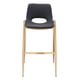 thumbnail image 3 of Banco de Bar Kessa Muebles Dozi Negro, 3 of 9