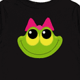 thumbnail image 4 of Inktastic Frog Face Girl Girls Long Sleeve Toddler T-Shirt, 4 of 5
