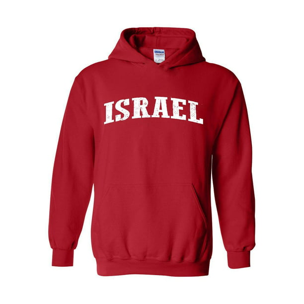 Mom's Favorite - Unisex Israel Hoodie Sweatshirt - Walmart.com ...