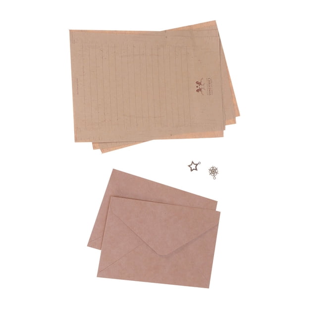 UPGRATOR Writing Paper and Envelope Set Beige Vintage Envelopes for Greeting Card 1 Set Mother's Day