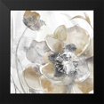 thumbnail image 2 of Donovan, Maria 15x15 Black Modern Framed Museum Art Print Titled - Taupe Spring Poppy, 2 of 5
