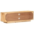 thumbnail image 3 of vidaXL Adult Wooden TV Stand Cabinet - 116x30x35 cm Solid Mango Wood, 3 of 5