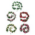 thumbnail image 3 of Guirnalda de vid de rosa artificial de 24 cabezas, decoración de folar para fiesta de boda, tela de seda, guirnalda de rosas falsas, rojo Vogacara HA6560-03B, 3 of 6