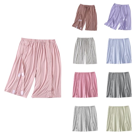 Antinious Women Solid Soft Breathable Summer Loungewear Half Shorts Pants Daily Sleep Shorts