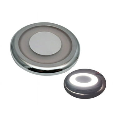 Pactrade Marine 1PCS Chrome LED Ceiling Interior Courtesy Light 10-30VDC 110LM