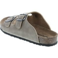 thumbnail image 3 of Outwoods Women's Bork-46 Vegan Leather Adjustable Double-Strap Slip-On Sandals, 3 of 7