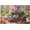 500 PCS, variant on 500 Piece Jigsaw Puzzle, Vintage Sewing Machine Spring Flower Garden Scene, Challenging DIY Puzzle Interactive Home Decor