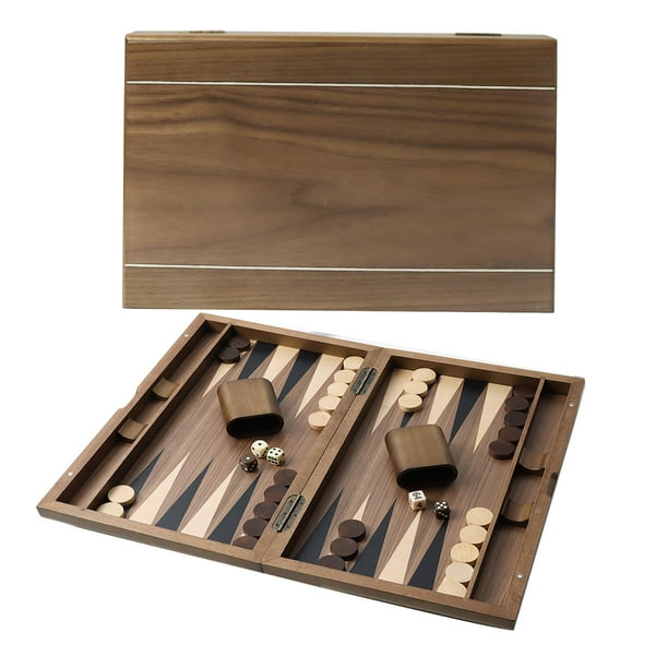 Juego de tablero de backgammon GSE Games & Sports Expert Wooden