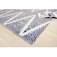 thumbnail image 4 of Pasargad Home Simplicity 9' x 12' Hand-Woven Cotton Navy/Ivory Rug - All Ages, Indoors, 4 of 9