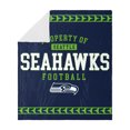 thumbnail image 1 of FOCO Seattle Seahawks NFL Équipe Propriété de Sherpa Couverture en Polaire, 1 of 5