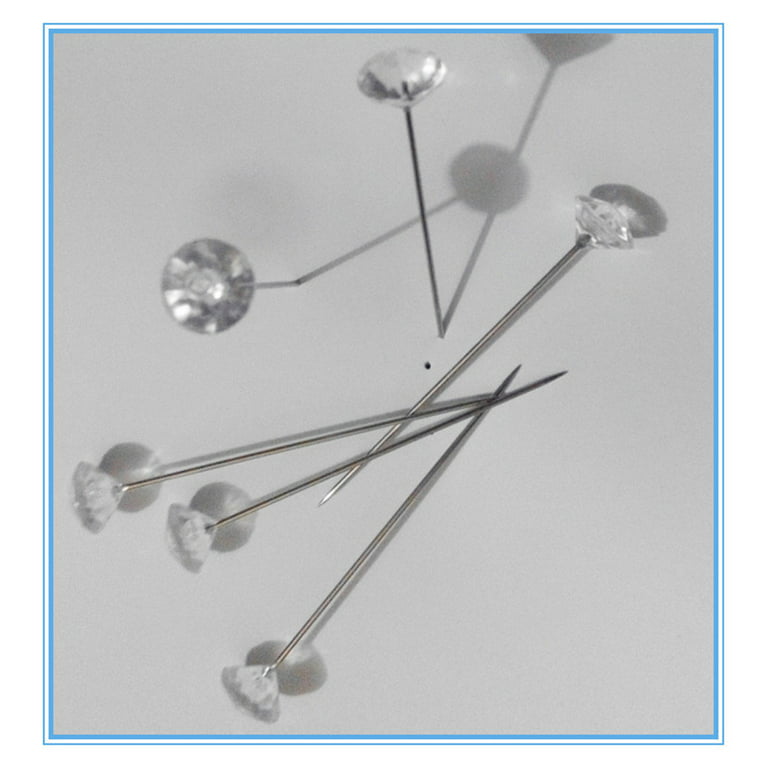 WEPRO Diamante Corsage Pins 100Pcs Other 