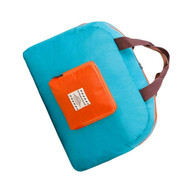 Matsuzay Bolsa de viaje de tela Oxford, bolsos de transporte impermeables, bolsas de almacenamiento con cremallera a la moda, equipaje, Almacenamiento y organización del hogar