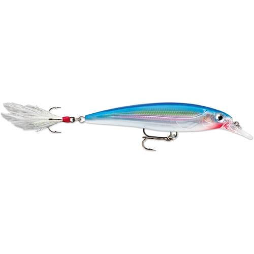 Rapala X-Rap Style Crankbait/Jerkbait Fishing Lures RED FEATHER HOOK 6 - PACK 