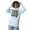 Sky Blue, variant on Michelle Hartman Camping Hoodie, Sizes S-3X (Carbon Grey, M)