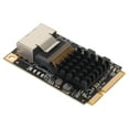 thumbnail image 1 of Carte Mini PCIE vers 3.0, Carte d'Extension Mini PCIE 4 3.0 AHCI 1.0 pour Programmation de Bureau, 1 of 7
