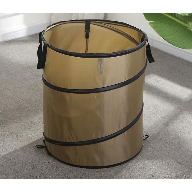BR Bolsas de jardín emergentes de color verde oscuro, juego de 3, 37 l cada una, resistentes a los rayos UV y al agua