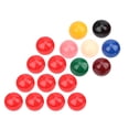 thumbnail image 2 of Bolas De Billar, Resina Perfecta Redondez Bolas De Snooker De Resina, Resistentes Al Impacto 17 PCS Accesorio De Billar Para Salas De Juegos Juegos De Ocio Bares Deportes De Ocio ANGGREK GA2713, 2 of 8