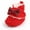 Red, variant on Fozruso Cute Baby Booties With Bow Soft Warm Sneakers For For Autumn And Winter Walking Cozy And Comfortable Footwear For Toddlers,Sizes 4(0-6 Months)