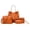 Brown, variant on 4Pcs Women PU Leather Handbag Set Shoulder Bucket Bag Crossbody Bag Messenger Pouch Card Holder Wallet Fashion Casual Tote Purse Combo for Daily, Work & Party