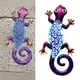 thumbnail image 5 of 2xWall Hanging Gecko Artworkd Decorativo Decoración De Jardín Al Aire Libre Azul DYNWAVEMX Escultura colgante de valla, 5 of 7