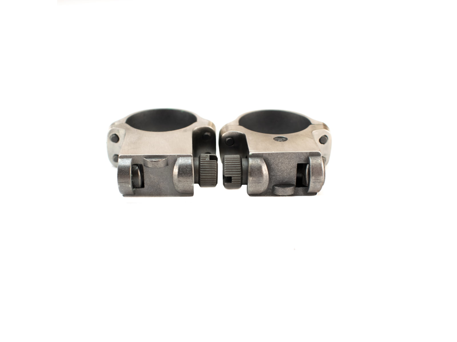 Ruger 90284 Clam Pack Single Ring - Extra High 1" Diameter Stainless Steel