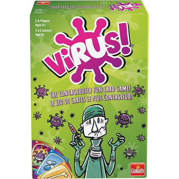 Jeu de Cartes Virus le Jeu de Cartes Contagieusement Amusant, Vert