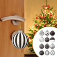 thumbnail image 5 of 12 bolas de Navidad de 8 cm para colgar en el árbol de Navidad, adornos navideños para el hogar, regalos de Navidad y Año Nuevo 2024, 5 of 5