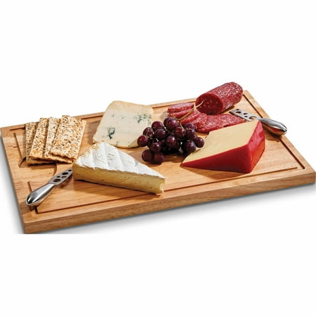 

Fashion Rubberwood Cutting Board With Well (18 X 12) Made In China -Jewelry By Sweet Pea