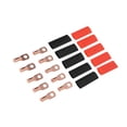 thumbnail image 1 of Embouts de Câble de Batterie, Cosse de Fil Résistante à la Rouille et aux Hautes Températures AWG 8x1/4 Stable pour Électronique Automobile, 1 of 8