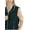 Black/Mocha, variant on Monterey Club Ladies Suede Peached Full Front Zipper Sleeveless Vest #2738