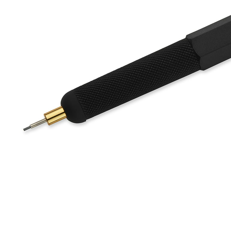 rOtring 800+ Mechanical Pencil and Touchscreen Stylus, 0.5 mm, Black Barrel  