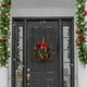thumbnail image 5 of Christmas Bow Christmas Ball Wreath, Xmas Wreath with Bows and Balls, Holiday Door Wreath, Decorative Xmas Wreath with Ornaments and Ribbons, 5 of 7
