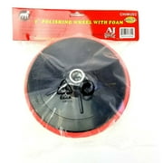 White Dog 7" Polishing Wheel w/ Foam