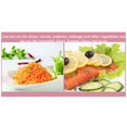 thumbnail image 4 of Injueey Peladores de verduras 3 en 1 de acero inoxidable, herramienta de pelado giratorio de 360 grados, utensilios de cocina, rallador Cocina y Comedor Rosa, 4 of 6