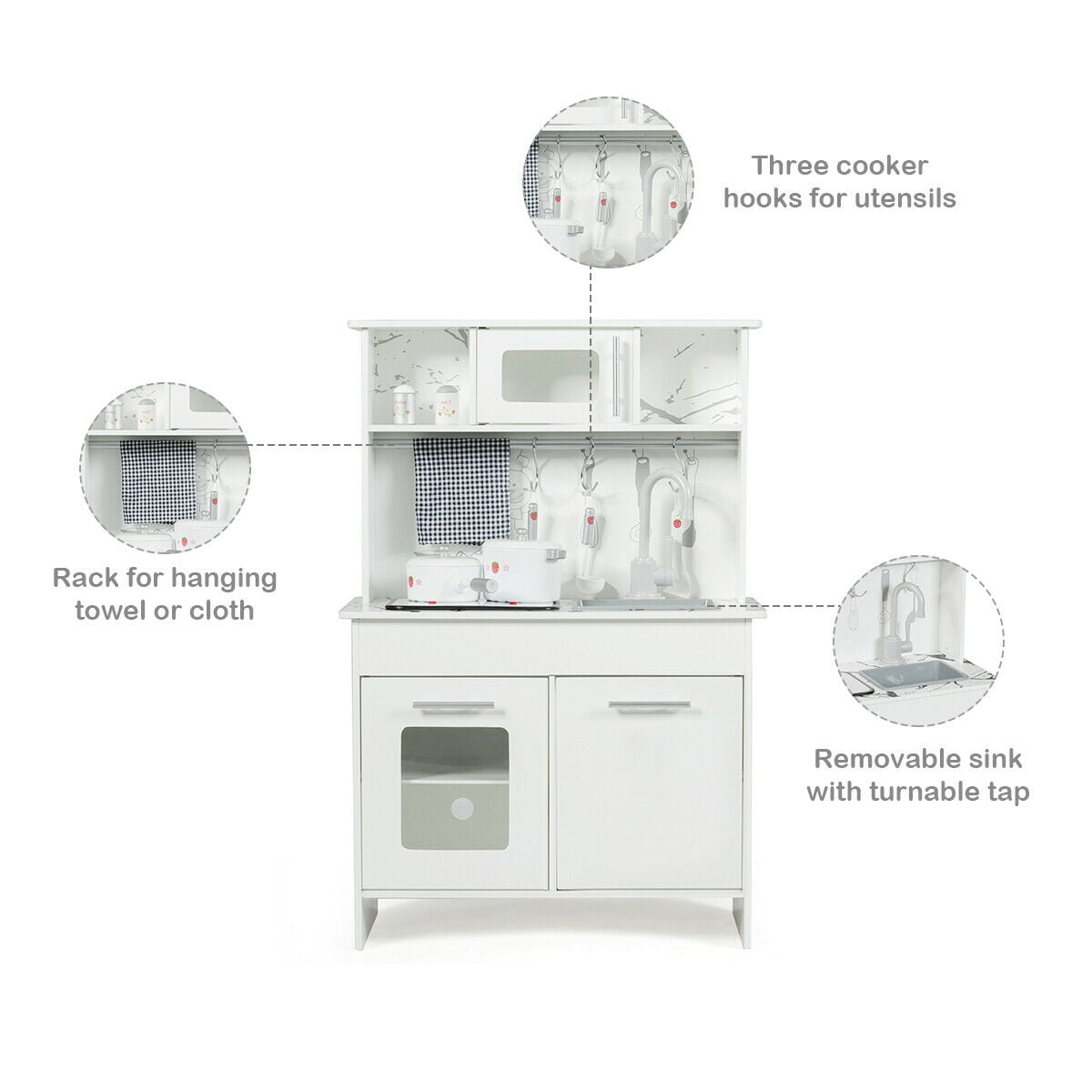 costway play kitchen