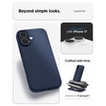 thumbnail image 2 of Funda para iPhone 17 Spigen Liquid Air TPU - Azul Marino, 2 of 7