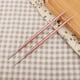 thumbnail image 5 of Palillos de acero inoxidable Jadeshay 304 para sushi color Plata Negro, 5 of 8