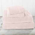thumbnail image 6 of Great Bay Home Solid Velvet Plush Warm and Cozy Fleece Sheet Set  (Twin, Blush Pink), 6 of 6