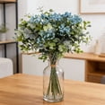 thumbnail image 4 of Rirozkan Artificial Flowers, Baby Breath Bouquet Faux Gypsophila Stems Handheld Silk Floral Arrangement Realistic Greenery Decoration for Wedding Home Table Centerpiece, 4 of 6