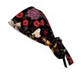 thumbnail image 5 of Halloween Scrub Cap Women Graphic Nurse Hat Lightweight and Breathable Ponytail Surgical Caps, 5 of 6