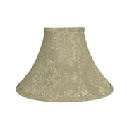 Aspen Creative 58101 Transitional Bell Shape UNO Construction Lamp Shade in Gold, 10" Wide (4" x 10" x 7")